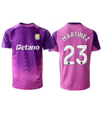 Aston Villa Emiliano Martinez #23 Goalkeeper Replica Third Stadium Shirt 2025-26 Short Sleeve
